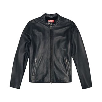 Black Diesel Leather Jackets: Shop up to −75% | Stylight