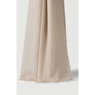 Brunello Cucinelli Cashmere and silk scarf in Beige at Nordstrom