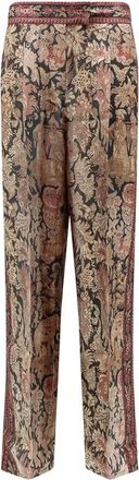 Pierre-Louis Mascia Cialda Palazzo Broek - Dames - Straight fit broeken - Geel - XS - Broeken