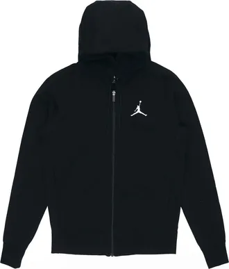 Nike Jordan Air Jordan Embroidered Knit Hooded Jacket Mens Black AH3932-010