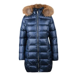 Bomboogie Piumino Lungo - - Coats - Donna - Blu - M
