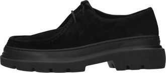 Antica Cuoieria 22557-T-Vg 1 Cortinanero - Heren - Veterschoenen - Zwart - 41 EU - Leer - Schoenen