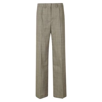 Tela Pantaloni Heritage in lana - - Trousers - Donna - Beige - S