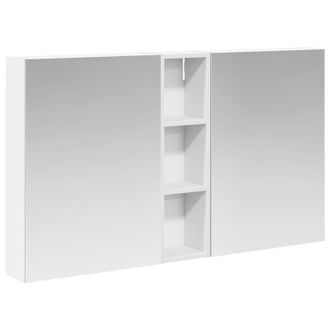 vidaXL Juego De Muebles De Ba&ntilde;o Con Estante 3 Pcs 120 X 14,5 X 70 Cm Vidaxl