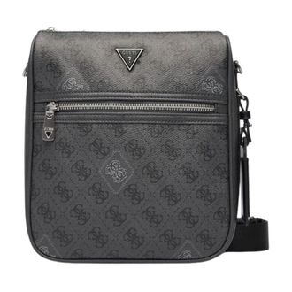 Guess Milano Crossbody - male - Guess - Cross Body Messenger - Black - ONE SIZE - Bags