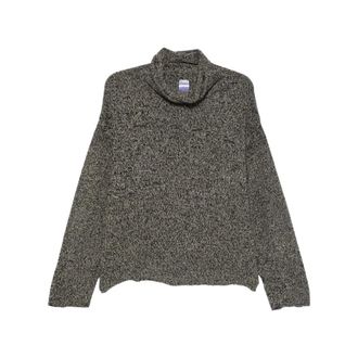 BASERANGE Truien & Vesten, Dames, Zwart, S, Wol, Kem Turtleneck