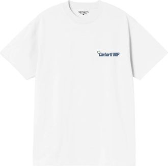 Carhartt Work in Progress Hombre, Camisetas, Blanco, Talla: S