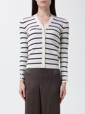 Max Mara Cardigan Pedale in cashmere a righe
