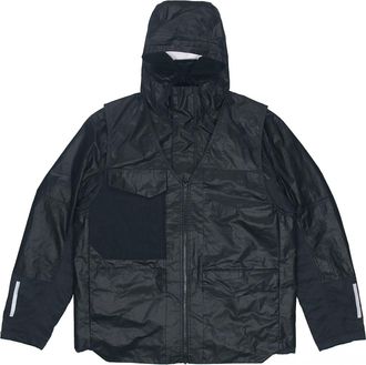 Nike Splicing Loose Windproof hooded padded Jacket Black CK0698-010
