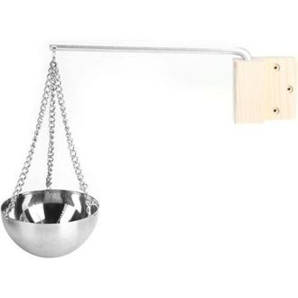 OEM Bol Arom&aacute;tico Para Sauna - Accesorio De Acero Inoxidable De 12,7 Cm (5 Pulgadas). Difusor De Aceites Esenciales Para Sauna Y Spa