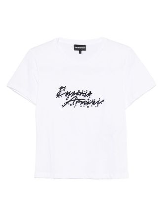Emporio Armani Logo Baumwoll-T-Shirt