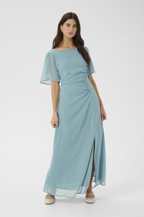 Cream Jurk Regular fit Stone Blue