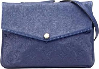 Louis Vuitton Pre-owned Cross Body Bags, female, Blue, Size: ONE SIZE Pre-owned Vintage Crossbody Bag
