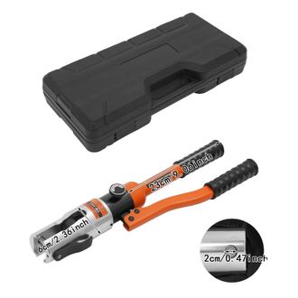 OEM Herramienta De Crimpado Hidr&aacute;ulica, Compatible Con M&uacute;ltiples Tama&ntilde;os, Potente Rendimiento, Color Naranja