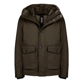 Bomboogie Parka de sarga resistente al agua - Jackets - Hombre - Marr&oacute;n - XL
