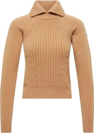 Moncler Dames, Truien, Beige, Maat: XS