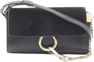 Chlo&eacute; Pre-owned Mini Shoulder Bag - Dames - Vintage Mini Tas - Zwart - ONE Size - Leer - Vintage