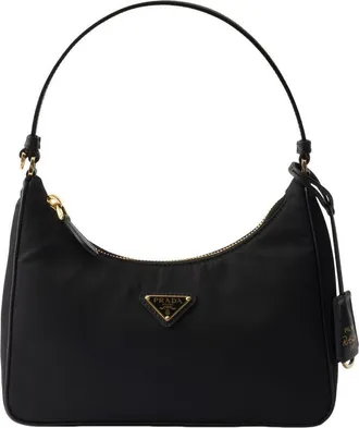 Prada (WMNS) PRADA SS26 Prada Re-Edition 2005 Re-Nylon and Saffiano Mini Bag Black 1N204X-R064-F0632
