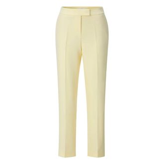 Rich & Royal Cropped Broeken - Dames - Vrijetijds broeken - Geel - M - Broeken