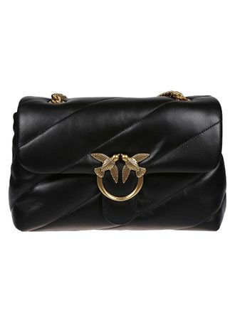 Pinko Love Classic Puff Sheepskin Shoulder Bag