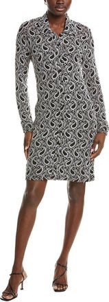 Nicole Miller Long Sleeve Sheath Mini Dress