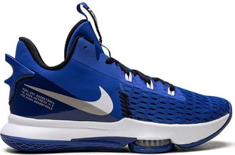 Nike Lebron Witness V sneakers - unisex - Rubber/Fabric/Other Materials/Mesh - 10 - Blue