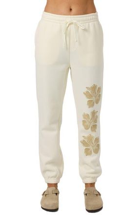 O'Neill Lei Relaxed Joggers in Winter White at Nordstrom, Size Xx-Large