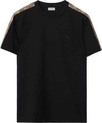 Burberry Black Check T-Shirt