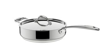 Lagostina Sart&eacute;n De Acero Inoxidable De 26 Cm + Tapa - 11116032026 - Lagostina