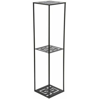 OEM Soporte Moderno Para Flores De 100 Cm En Color Negro