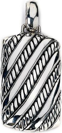 Samuel B. Imperial Silver Dogtag Enhancer