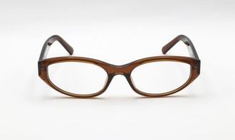 Maison Margiela 54mm Round Optical Glasses in Brown at Nordstrom