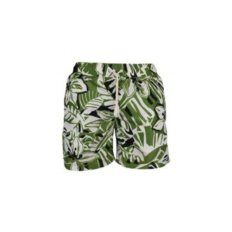 Palm Angels Hombre, Pantalones cortos, Verde, Talla: XL
