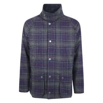 Barbour Tartan Bedale wollen jas - Heren - Jassen - Veelkleurig - Maat: L Wol