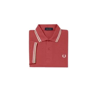 Fred Perry Tops, Heren, Rood, S, Katoen, Polo Shirt