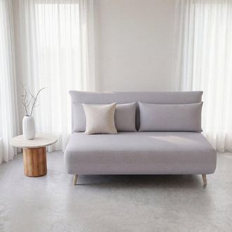 Maisons du monde Sof&aacute; cama de 2 plazas beige