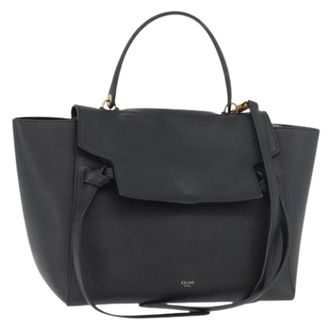 Celine Pre-owned Handbags, female, Black, Size: ONE SIZE Pre-owned Vintage Hand Bag