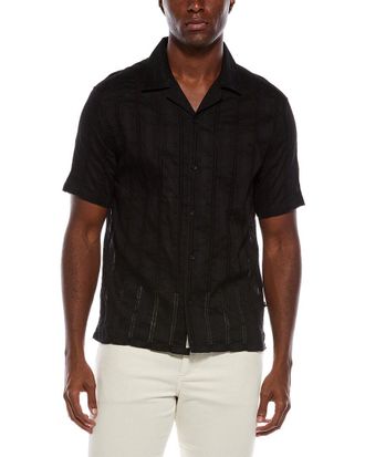 Civil Society Emilio Relaxed Basket Weave Shirt
