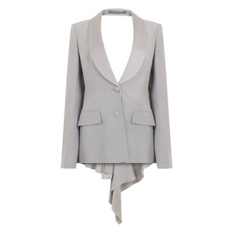 Alberta Ferretti Mujer, Chaquetas, Gris, Talla: S