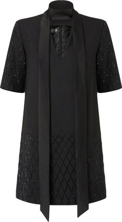 Pinko Embellished Short-sleeve Mini Dress