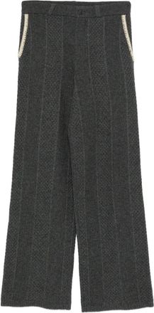 Guest In Residence Gebreide broek - Grijs