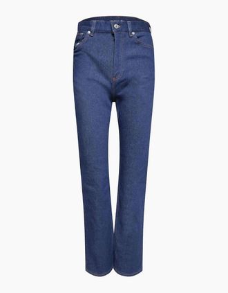 Lacoste Womens High Waisted Ld99 - Blue - Size: 29 l32