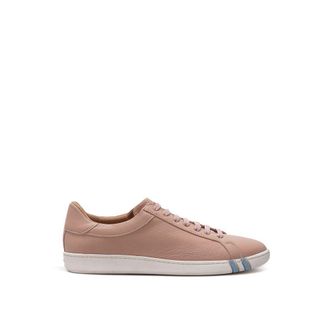 Bally Womens Janelle Leather Sneakers Rose - Coral - Size EU 38