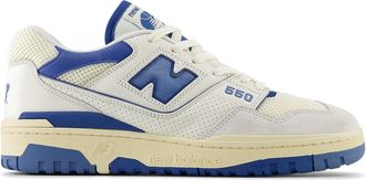 New Balance 550 Sneakers in Sea Salt/Blue Agate Men Low-Top