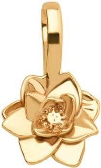 Made by Mary July Birth Flower Charm in Gold Vermeil at Nordstrom