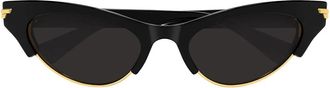 Bottega Veneta Sunglasses Bv1431 S 001 Black/Dark Gray Women