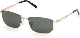 GCDS GD0079 31N Mens Sunglasses Gold Size 54