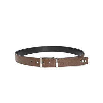 Ferragamo Belts, male, Brown, Size: 115 CM Cintura