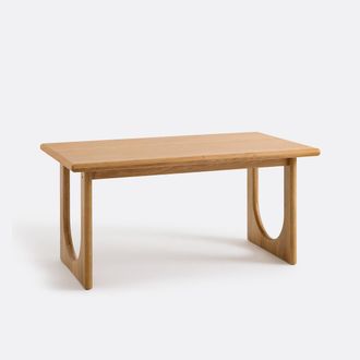 La Redoute Interieurs Uitschuifbare eettafel, eiken en fineer, 4 tot 8 couverts, DOUVE