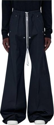 Rick Owens Wide Bela Trousers - male - Rick Owens - Wide Trousers - Black - 2XL - Trousers